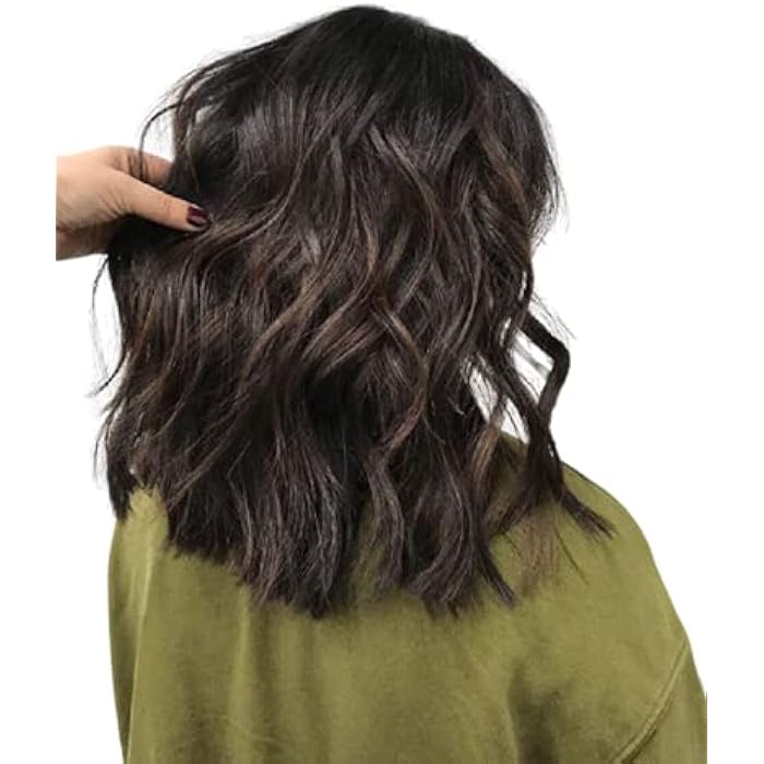 DILLARDS Wavy Shoulder Wig - Brown - Image 5